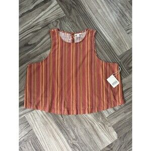 a.n.a A New Approach Women’s Alexi Stripe Tank Top size XL